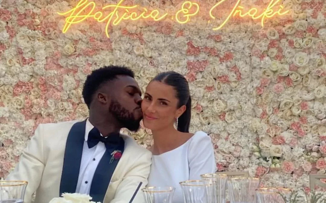 La boda de Iñaki Williams y Patricia Morales