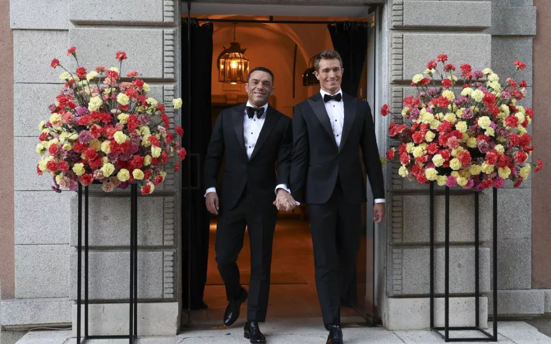 Antonio Rossi y Hugo Fuertes, una boda que marca tendencia en 2024